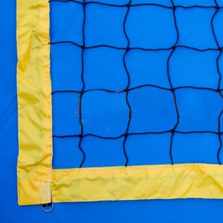 Купить Сетка для пляжного волейбола, обшитая с 4-х сторон, Д 2,2 мм в Усть-Лабинске 