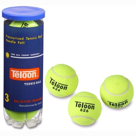 Купить Мяч для большого тенниса Teloon 626Т Р3  (3 шт) в Усть-Лабинске 