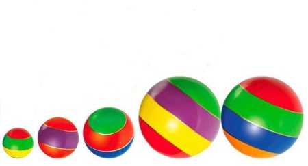 Купить Мячи резиновые (комплект из 5 мячей различного диаметра) в Усть-Лабинске 