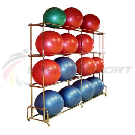 Купить Стеллаж для гимнастических мячей 16 шт в Усть-Лабинске 