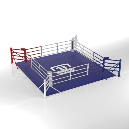 Купить Ринг боксерский напольный Totalbox на упорах 6х6м в Усть-Лабинске 