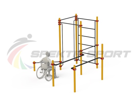 Купить Спортивный комплекс для инвалидов-колясочников WRK-D18_76mm в Усть-Лабинске 