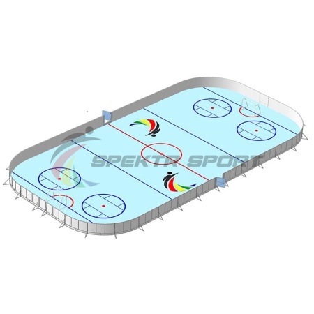 Купить Хоккейная коробка, борта фанера 12 мм, 30×15 в Усть-Лабинске 