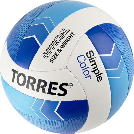 Купить Мяч волейбольный Torres Simple Color любительский р.5 в Усть-Лабинске 